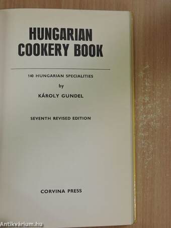 Hungarian Cookery Book