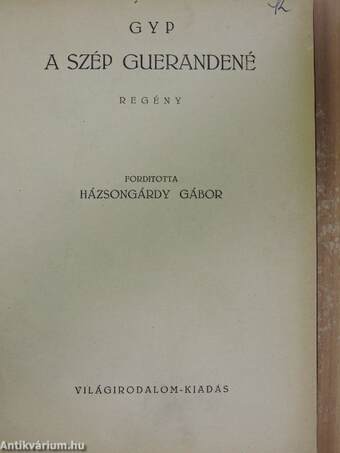 A szép Guerandené