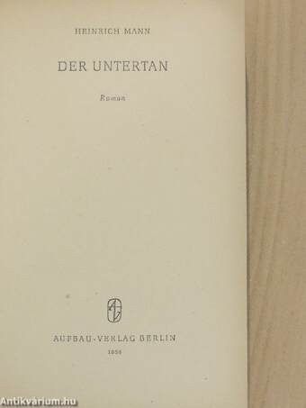 Der Untertan