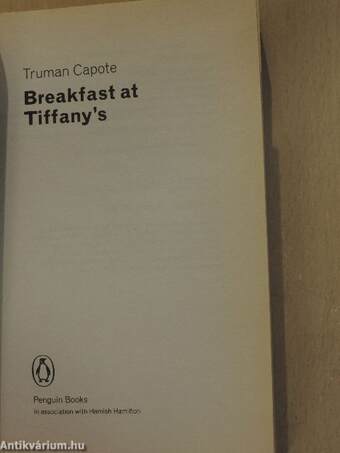 Breakfast at Tiffany's