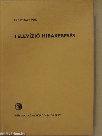 Televízió hibakeresés