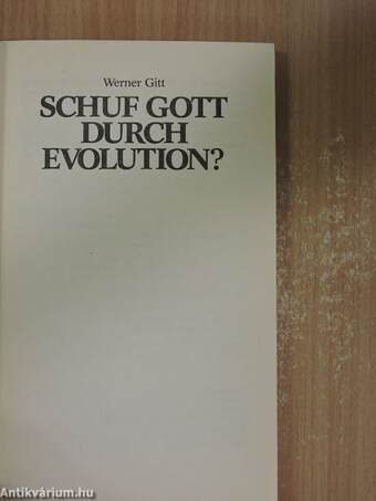 Schuf Gott durch Evolution?