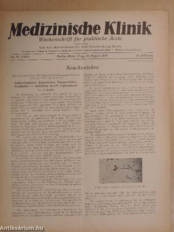 Medizinische Klinik 34/1939.