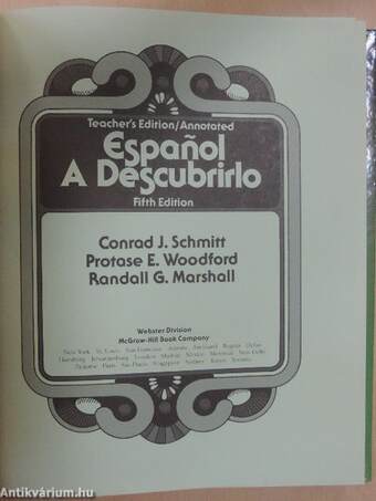 Espanol: A Descubrirlo - Teacher's Edition