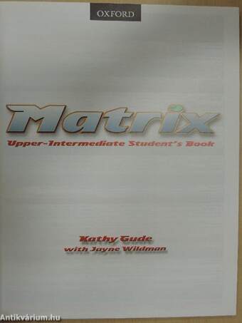 Matrix - Upper-Intermediate - Student's Book