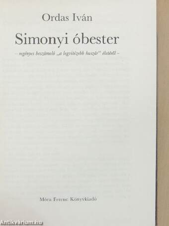 Simonyi óbester