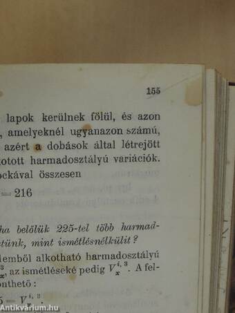 Algebra az analitikai geometria elemeivel II.