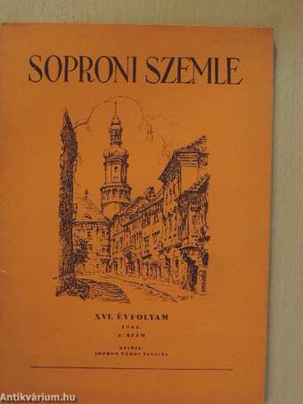 Soproni Szemle 1962/4.