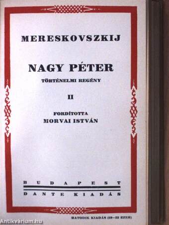 Nagy Péter I-IV.