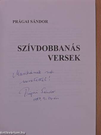 Szívdobbanás (dedikált példány)