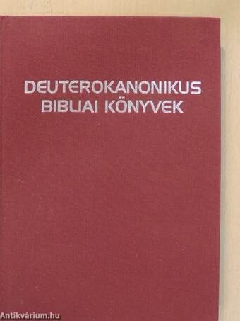 Deuterokanonikus bibliai könyvek