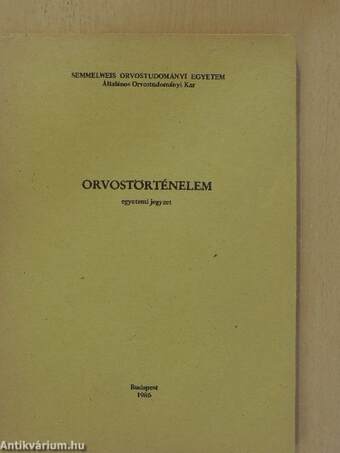 Orvostörténelem