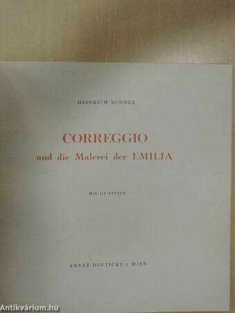 Correggio und die Malerei der Emilia