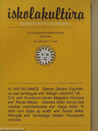 Iskolakultúra 1992/5.