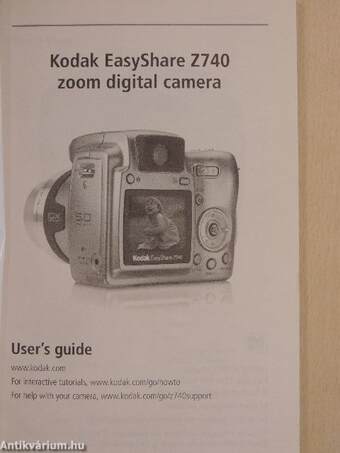 Kodak Easy Share Z740 - User's Guide - 2 db CD-vel