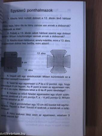 Matematika 13 éveseknek