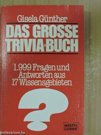 Das Grosse Trivia Buch