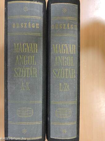 Magyar-angol szótár I-II.