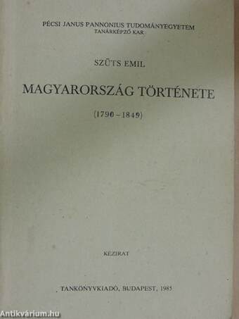 Magyarország története 1790-1849