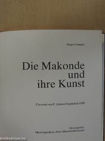 Die Makonde und ihre Kunst