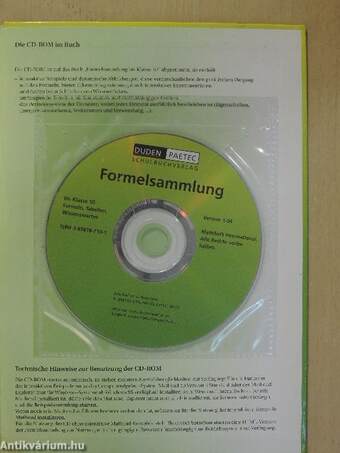 Formel sammlung - CD-vel