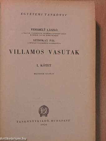 Villamos vasutak I.