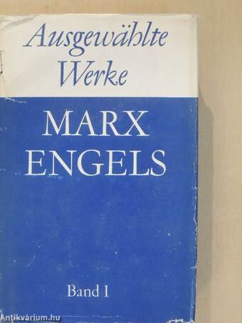 Karl Marx, Friedrich Engels Ausgewählte Werke in sechs Bänden I-VI./Register