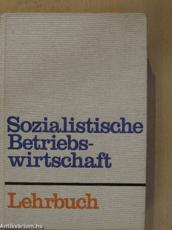 Sozialistische Betriebswirtschaft - Lehrbuch