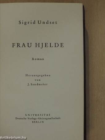 Frau Hjelde