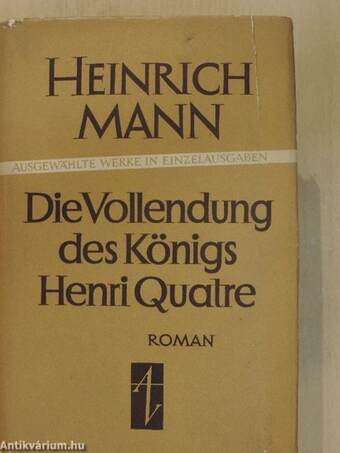 Die Vollendung des Königs Henri Quatre