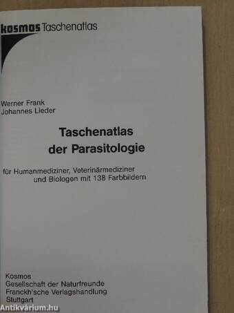 Taschenatlas der Parasitologie