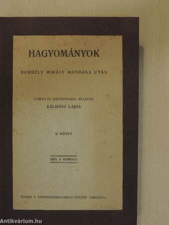 Hagyományok II.