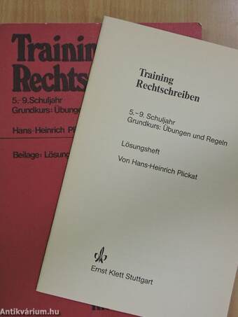 Training Rechtschreiben