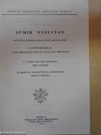 Sumir nyelvtan