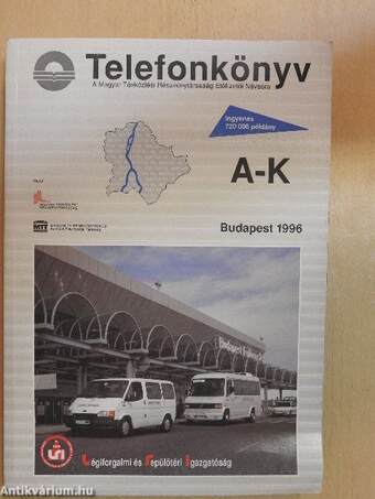 Telefonkönyv - Budapest 1996. I-II.