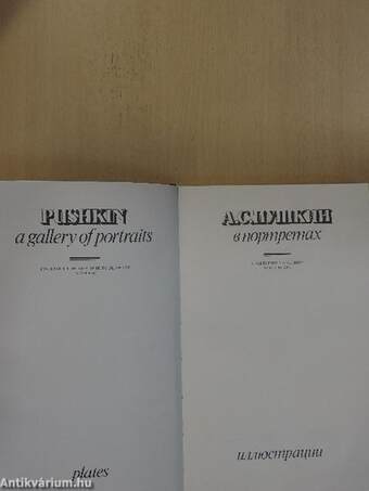 Pushkin - A gallery of portraits