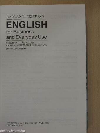 English for Business and Everyday Use