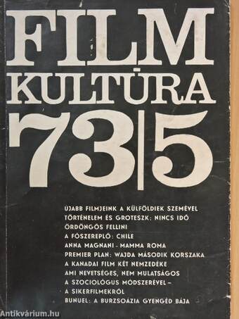 Filmkultúra 1973. szeptember-október