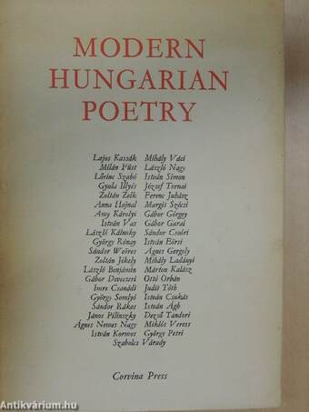 Modern Hungarian Poetry