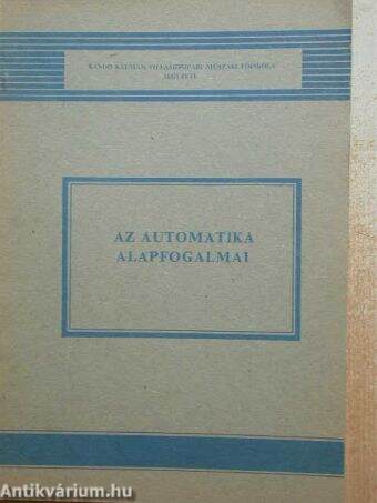 Az automatika alapfogalmai