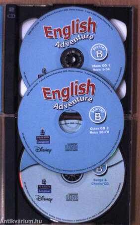 English Adventure - Starter B - 3 db Audio CD