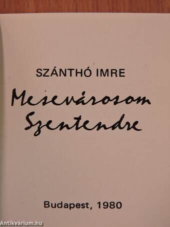 Mesevárosom Szentendre (minikönyv)