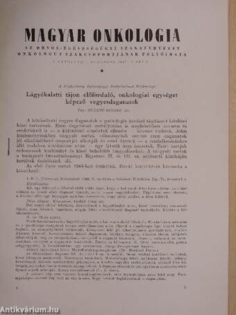 Lágyékalatti tájon előforduló, onkologiai egységet képező vegyesdaganatok