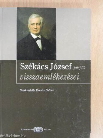 Székács József püspök visszaemlékezései