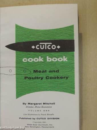 Cutco Cook book I.