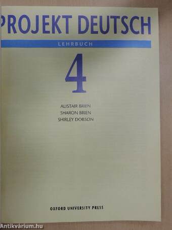 Projekt Deutsch 4 - Lehrbuch