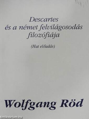 Descartes és a német felvilágosodás filozófiája