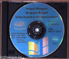 Angol-Magyar/Magyar-Angol Informatikai hangosszótár - CD-ROM