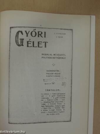 "Győri élet" - 1919