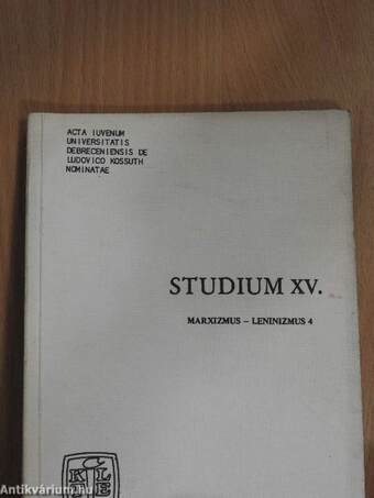 Studium XV.